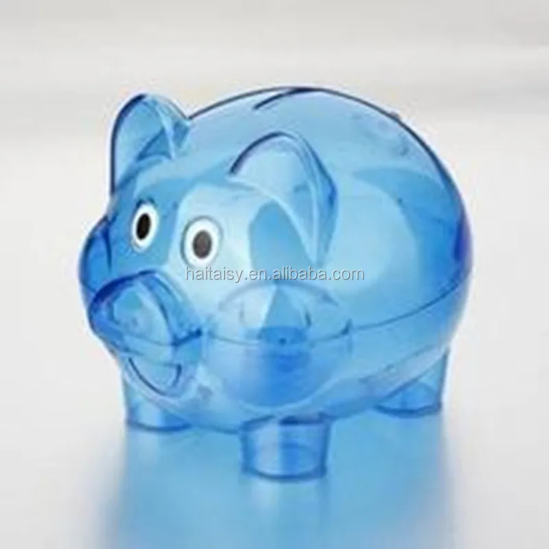 Nice Quality Customized Promotional Plastic Piggy Bank,Plastic Piggy