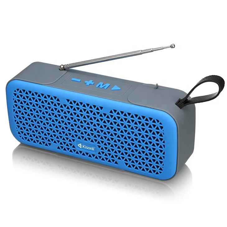 Full Featured Colorful Portable Wireless TWS 1+1 Speaker Parlantes With TF/FM/USB/BT/AUX - ANKUX.COM