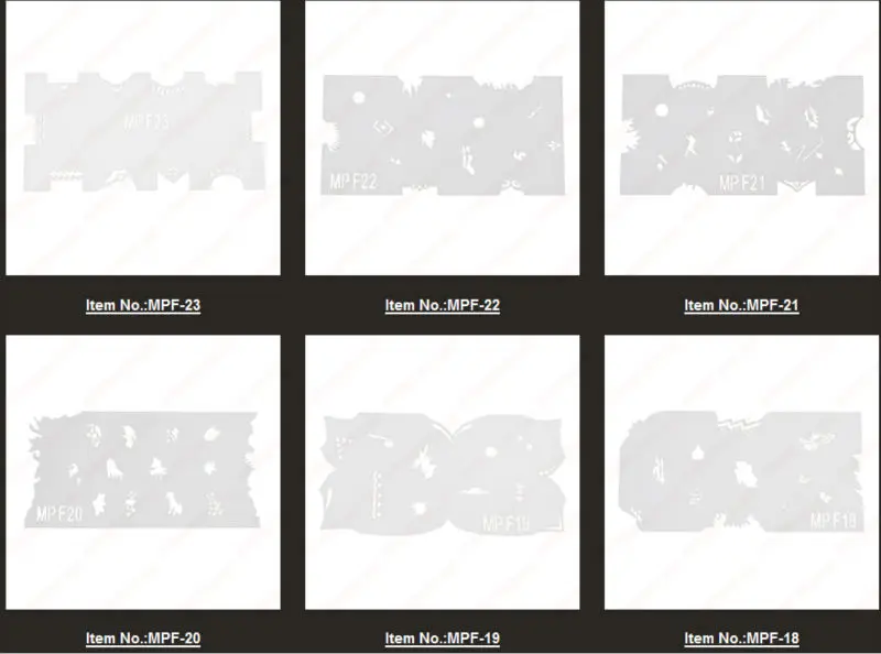 
Hot !!! best sell nail art airbrush stencils, more than 100designs 