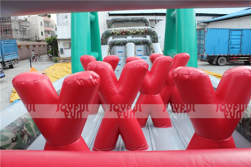 China professional factory high quality inflatable crazy camouflage obstacle course for challenge JFOB-012-12.JPG