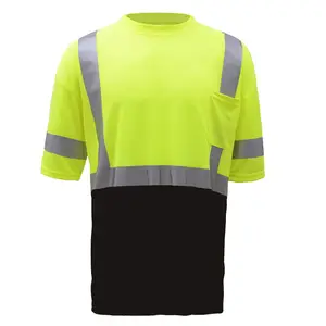 Safety Product hi vis breathable security reflective polo safety work reflective t shirt Safety Product hi vis breathable security reflective polo safety work reflective t shirt