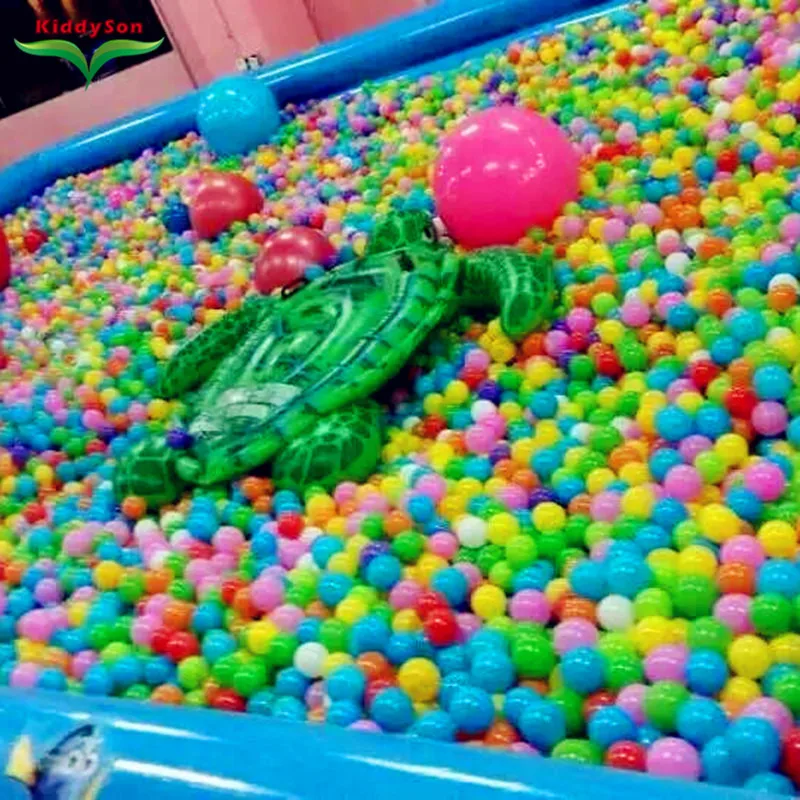 giant inflatable ball pit