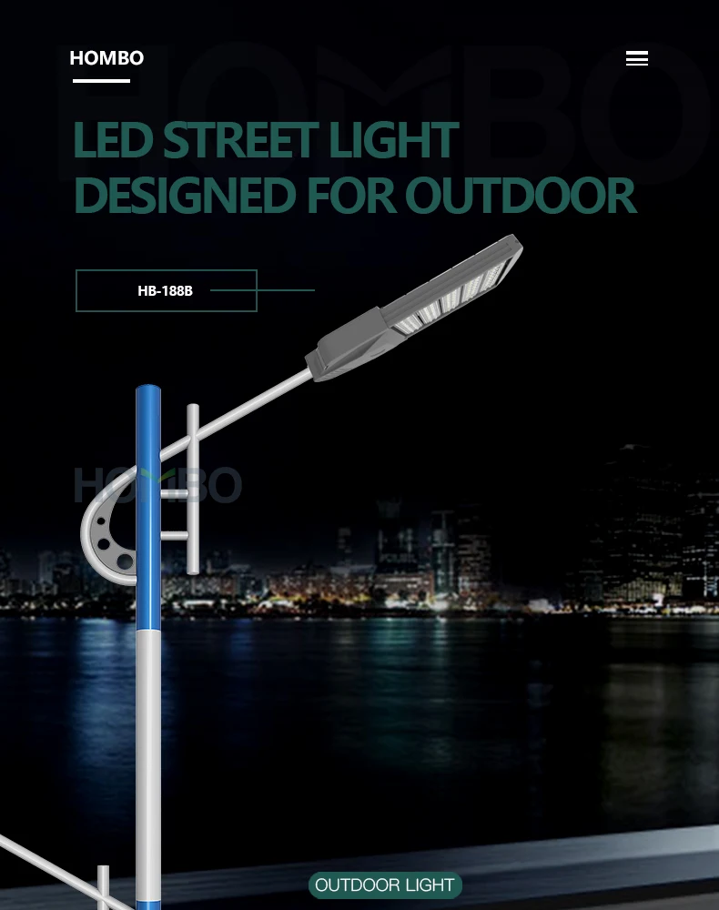 HOMBO ce rohs china manufacturers 5 years warranty decorative waterproof street light for street 90w - ANKUX.COM