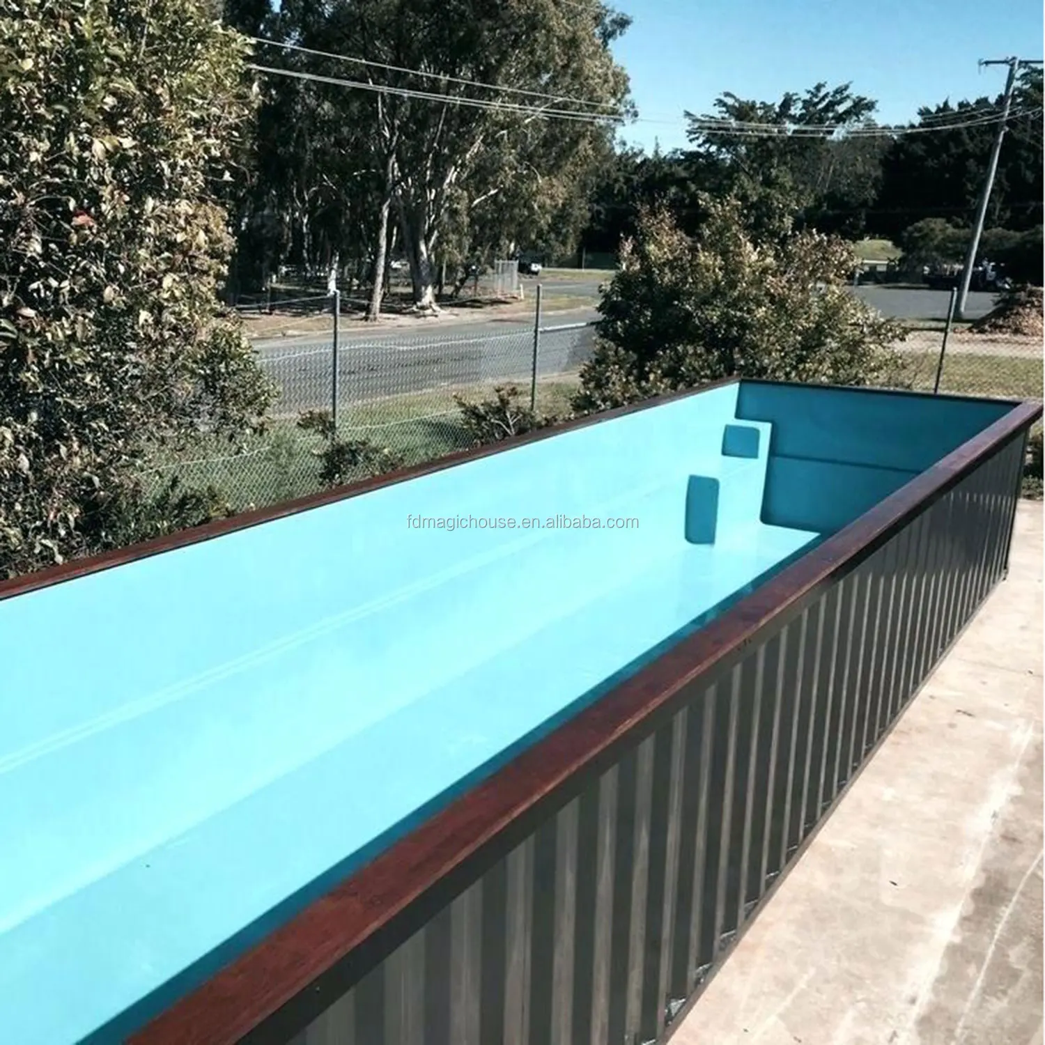 steel container pools