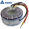 Power supply toroidal transformer for audio amplifiers