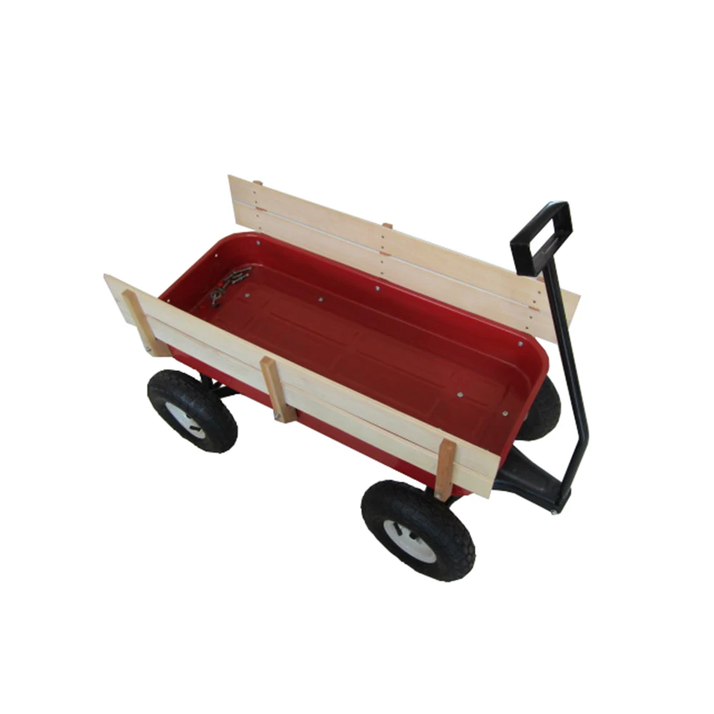 Wooden Railway Outdoor Wooden Garden Platform Toy Trolleys - Buy Kids ...