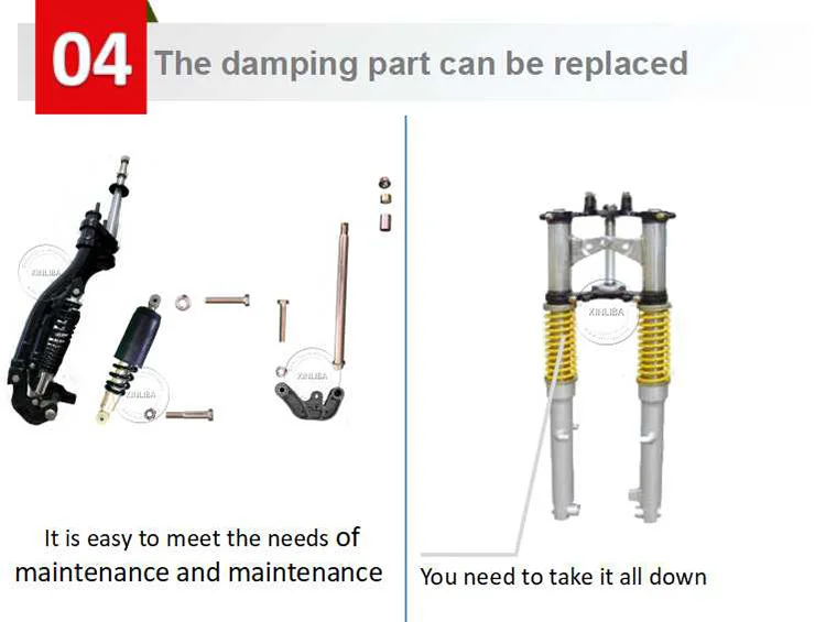 tricycle parts longrui 5 front shock absorber for motorcycle
