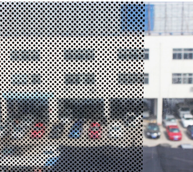 Black dot pattern decorative window glass film, View glass film, Sunase Product Details from
