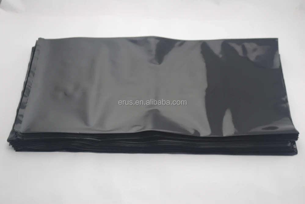 Black Plastic Anti Static Bags For Packing Toner Cartridges Buy Sacs