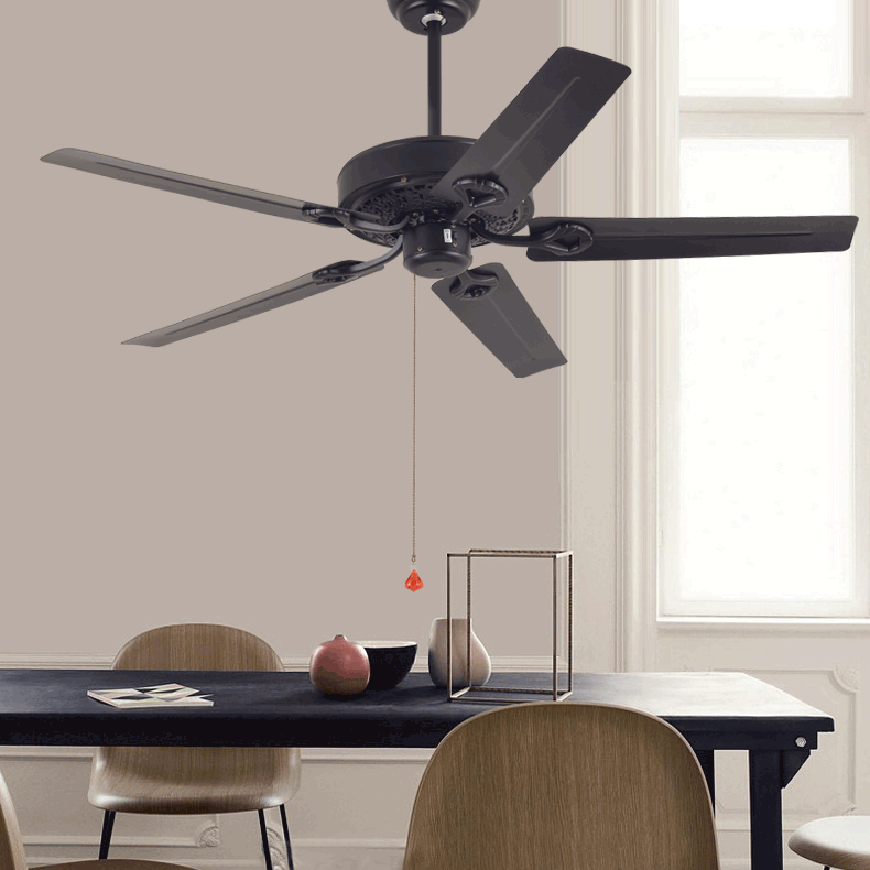 Kebaishi Wholesale Industrial Style Iron Blade Electric Bronze Ceiling Fan No Lamp Restaurant Living Room Ceiling Fan Light Buy Decorative Ceiling