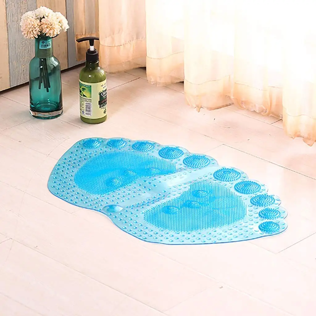 Buy Small Size Bathroom Foot Pad Sole Massage Pad Exfoliating