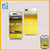 Funny Beer Style Full Body Vinyl Sticker For iPhone