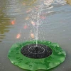 Solar Floating Lotus Leaf Fountain / solar power water pump / Garden Pond Decoration