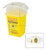 Sharps and Biohazard Container with Flip Lid, 1 Quart Sharps Disposable Container