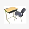 High Quality HPL (High Pressure Laminate) Plastic injection edge-banding desktop with PP chair for school furniture