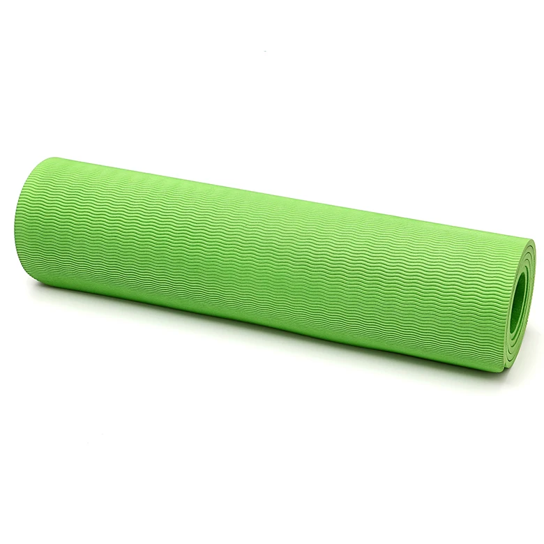 New Design Oem Custom 8mm Thin Yoga Mat With Tpe Eco Friendly Material