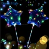 Wholesale LED Bobo ballon 18 inches LED balloon with String Light for Christmas New Year Wedding Party Decor