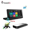 Podofo 4G Car GPS DVR Camera Android 5.0 ROM16GB RAM1GB 6.86" FHD 1080P Video Recorder Dashcam Registrar With Two Cameras