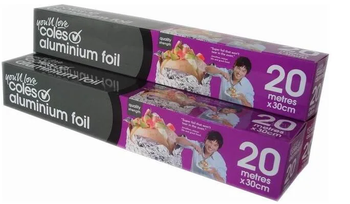 Disposable Aluminum Foil Roll for Food Store