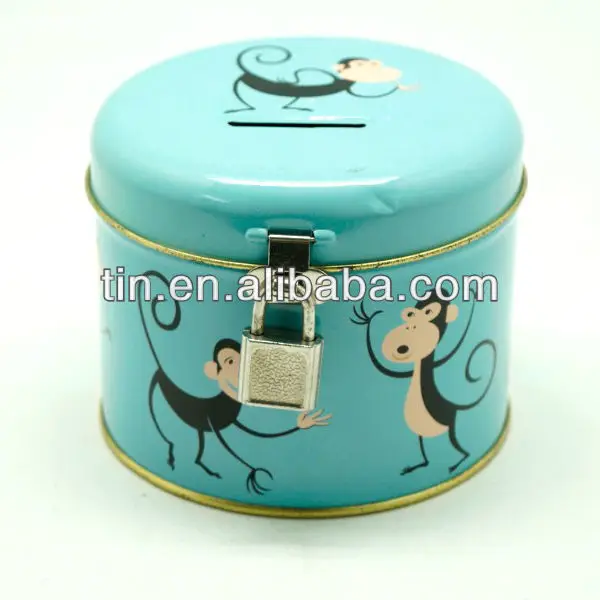 Round Gift Tin Box&Tin Box with Lock from China 2