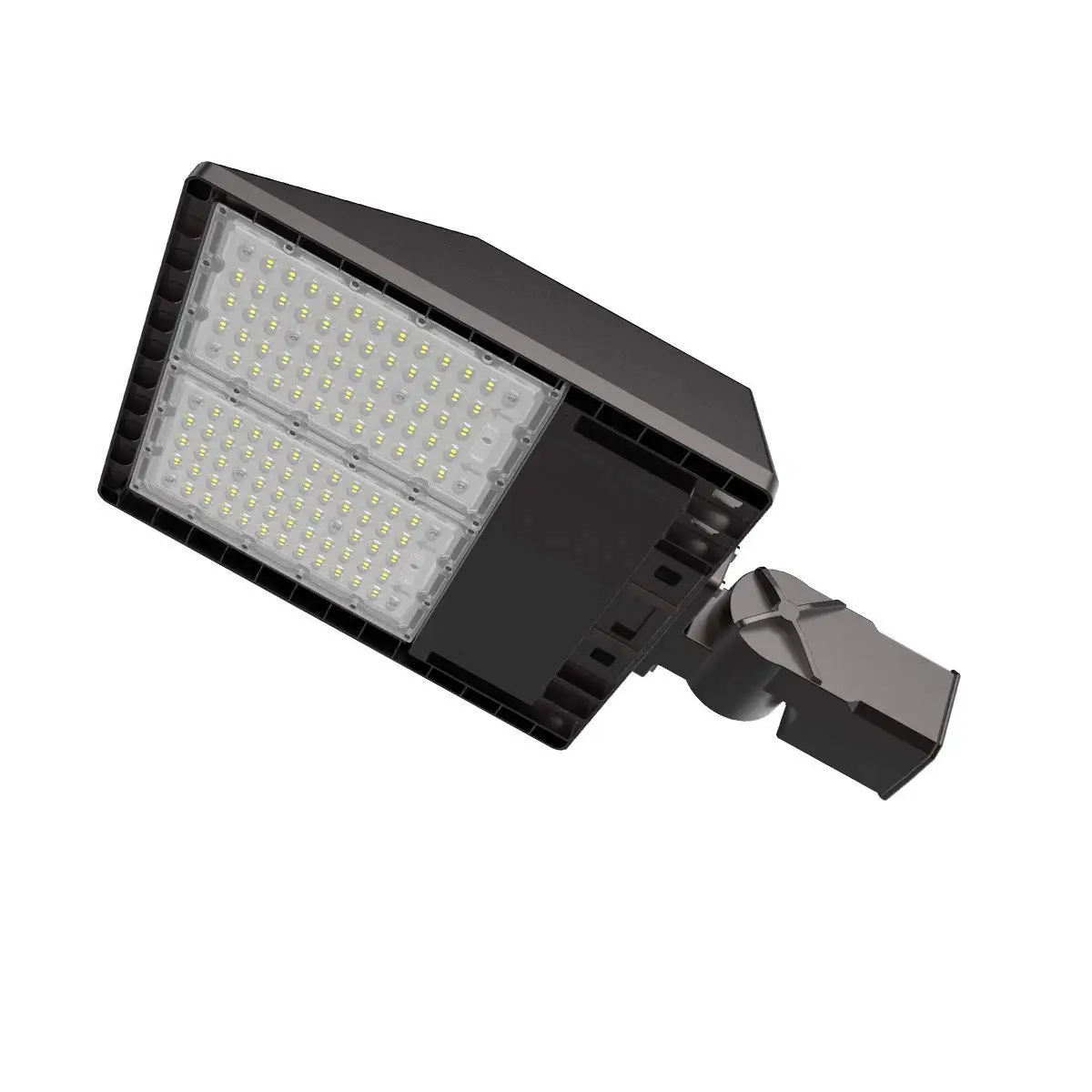 Adiding LED Street Shoebox Light with 3 Types of Mounting 200W Led Parking Lot Light 25000 Lumens 125 Lm/W, 5700K Outdoor Street Lamp with IP65 Rated UL DLC FCC 5 Years Warranty