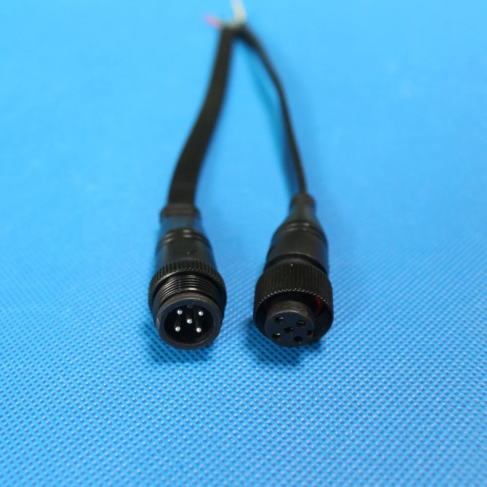 High Quality Waterproof Electrical Wiring Connectors M12 2 3 4 5 6 8