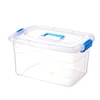 Thicken debris toys clothing storage box transparent plastic covered storage box