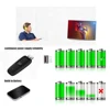 Portable Wireless Audio Adapter 3.5mm Aux Stereo Output (Built-in Microphone) for Home Audio Music Streaming Sound System