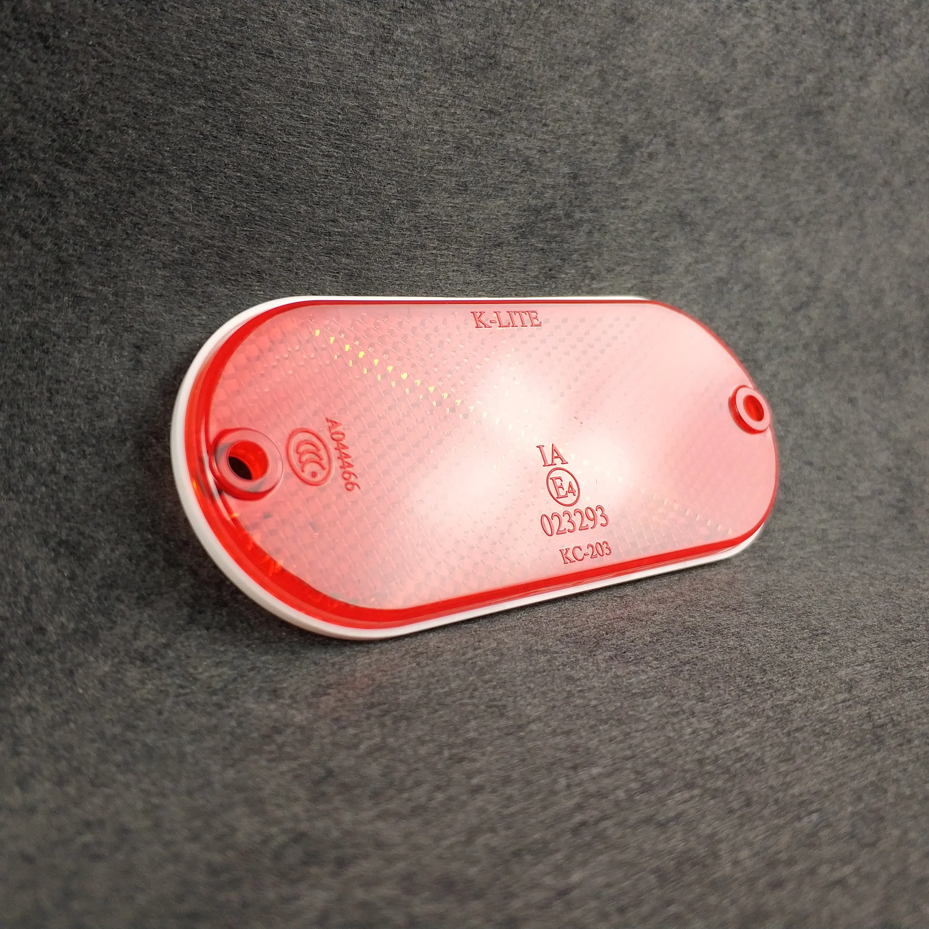 Klite Plastic Reflex Light Reflector For Truck Reflective Reflector