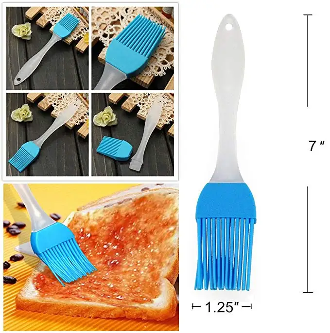Professional Bbq Basting Brushes Silicone Grill Chefmaster Indoor Brush