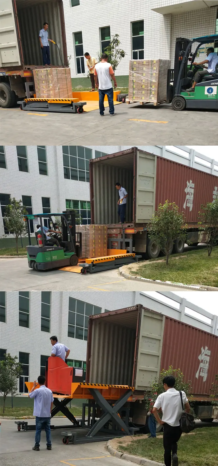 Stainless Steel Hydraulic Scissor Lift Table