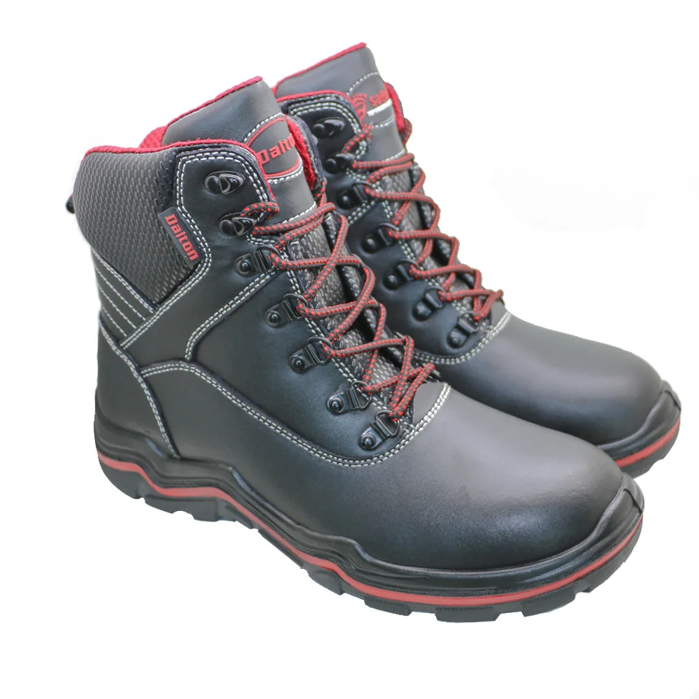 Newest Double Pu Outsole Men Steel Toe Dielectric Safety Boots - Buy ...