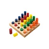 Preschool Training Geometric Math Educational Toys 2018 Montessori Toys Wooden