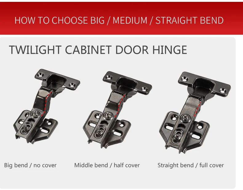 Cold Rolled Steel Hinge Thicken Hydraulic 35mm Cup Furniture Hardware Inset Cabinet door Adjustable Hinges