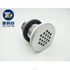 Sanitary free running basin open grid sink drain