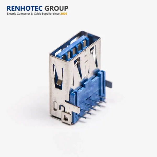 Usb Connector Type A Female 3.0 Connector 9 Pinout Buy Usb Connector