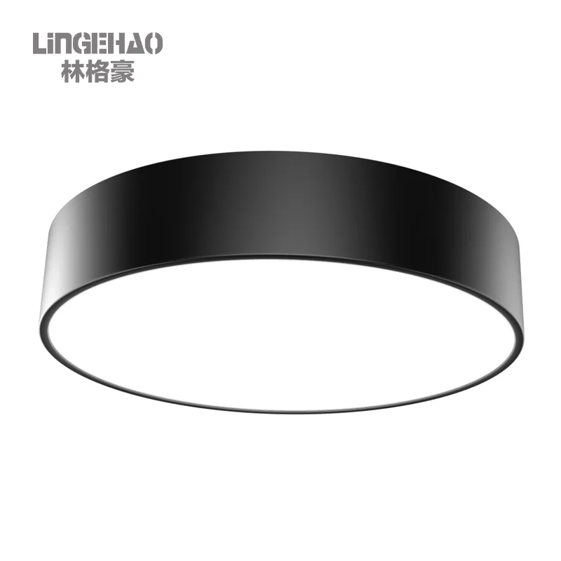 Design Project by LINGEHAO finn LED Ribbed Hoop Ceiling Light
