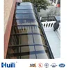 High Quality ISO Certification 100%Bayer raw material polycarbonate transparent carport roof panels with UV Protection