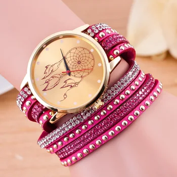 2906 Dream Catcher Crystal Diamond Geneva Watch Activity 2906 Dream Catcher Crystal Diamond Geneva Watch Activity Bracelet Vintage