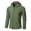 TAD shark skin soft shell men's jacket in winter for outdoor sport