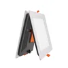 Best quality CE RoHS PC Aluminum 12watt integrated embedded surface mounted 12w square led panel light