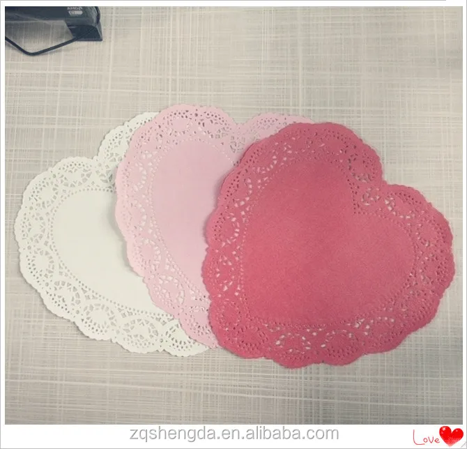 Factory Custom Made Paper Doilies Disposable Ecofriendly Doilies
