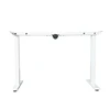 Electric Adjustable Height Desk with Single motor Sit Stand Office Home Use White Desk Frame