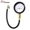 Lematec Dial Meter Auto Motor Car Vehicle Truck Tester Tire Pressure Gauge With Flexible Hose