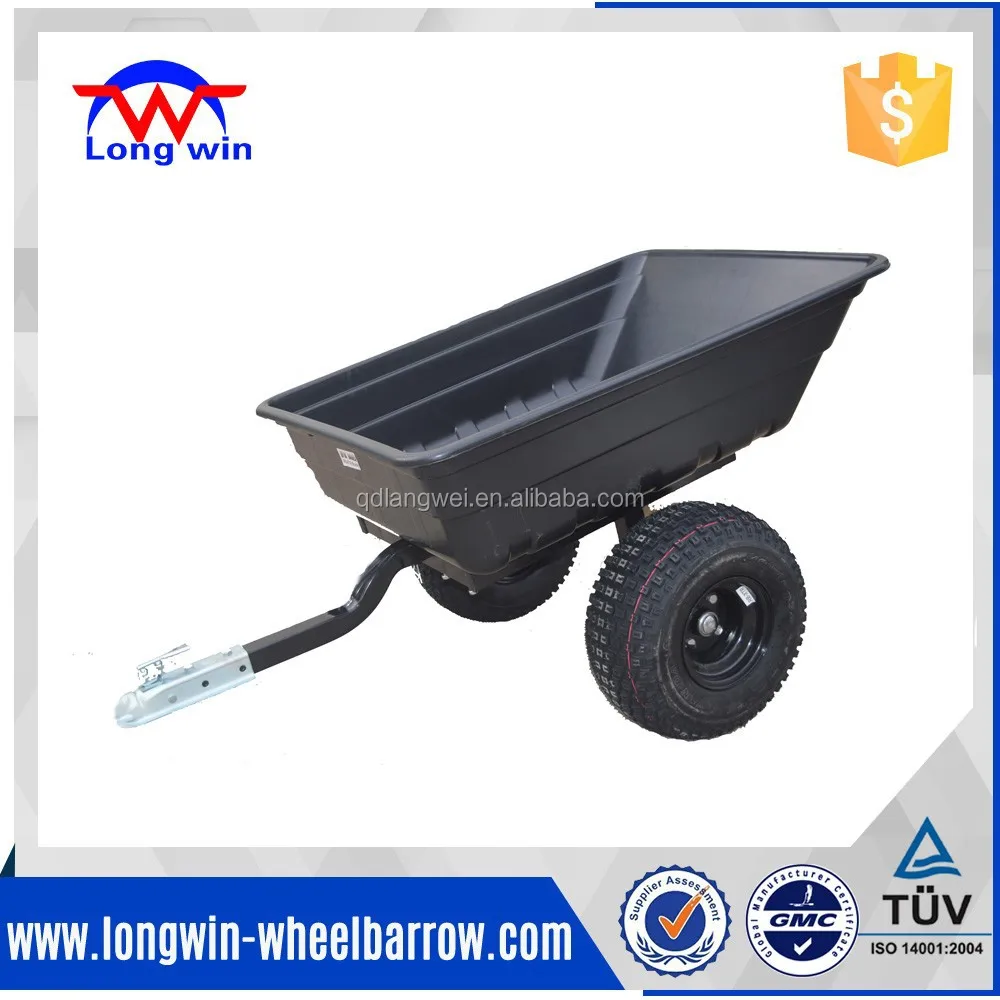 100% New Pp Material Tub Atv Poly Dump Trailer - Buy Atv Trailer,Atv ...