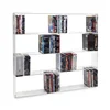 Custom Clear Acrylic CD DVD Rack Holder Display Stands