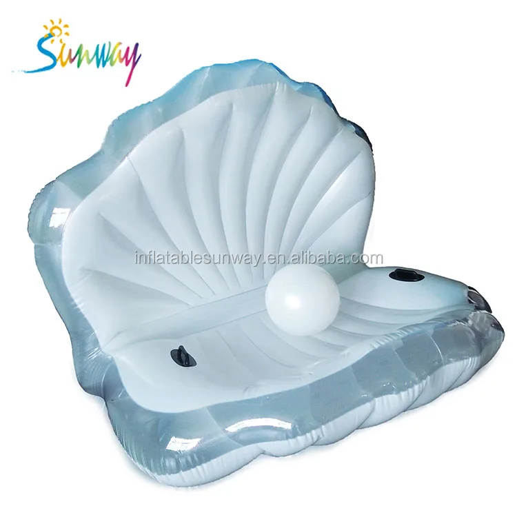 clam shell pool float