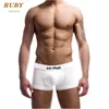 Custom wholesale white cotton sexy underwear boxer mens briefs