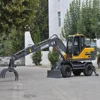 Price of log loader in wheel excavator loader price