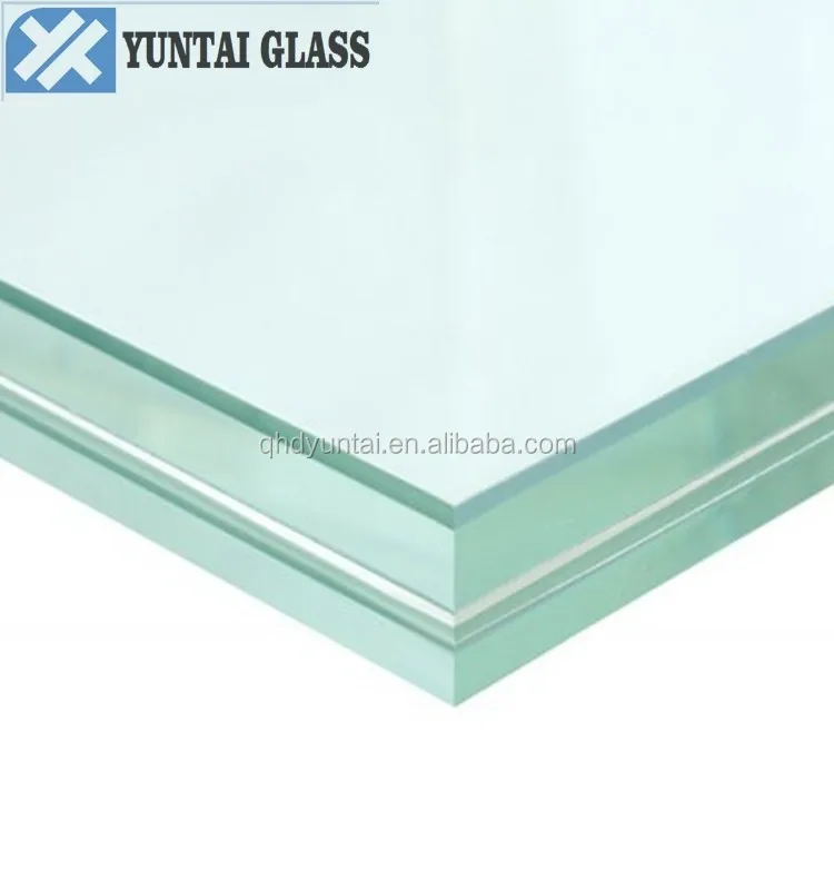 6 0.76 Pvb 6mm Clear Tempered Laminated Safety Glass Sheet Per Square